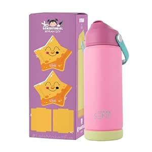 SENS Hydra Stellar 304 Stainless Steel Kids Water Bottle with Silicone ...