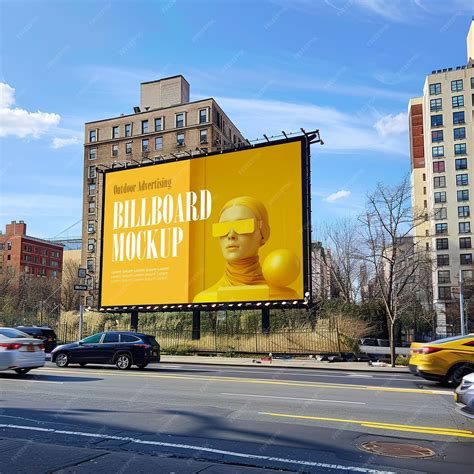 Outdoor Billboard Mockup | Premium AI-generated PSD