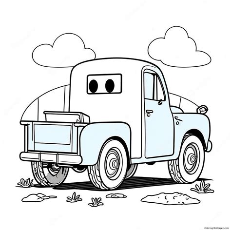 Little Blue Truck Coloring Page (59773-47290)