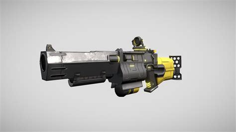 Hawkins Wrath Gun - 3D model by Jack Reckin (@JackReckin) [2b4027e ...