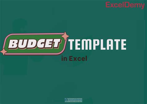 Budget Template in Excel [Free Download] - ExcelDemy