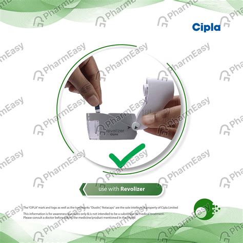 Duolin Box Of 60 Rotacaps: Uses, Side Effects, Price & Dosage | PharmEasy