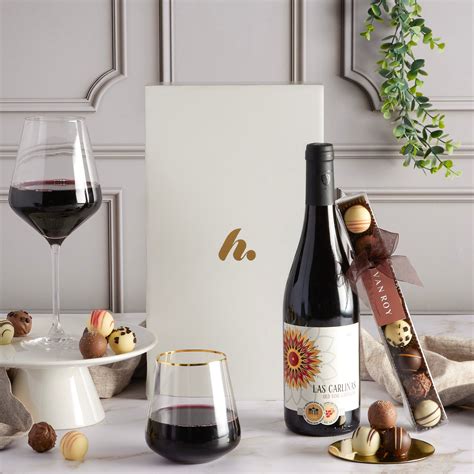 Red Wine & Chocolate Hamper | Gift Hampers | hampers.com - Hampers.com