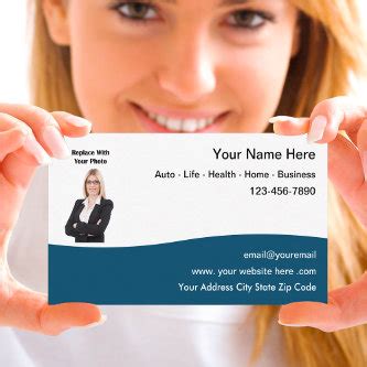 Image result for Insurance Agent Cards