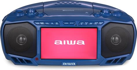 Amazon.com: Aiwa Portable Boombox, Crystal Clear Sound with 3W x 2 ...