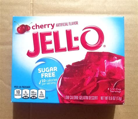 Jell-O Cherry Flavor Gelatin Sugar Free 17g | Lazada PH