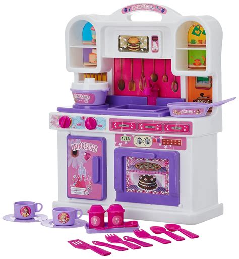 TOY ZONE Kitchen Set -|Multicolor For Girls | Role Play Set | Cooking ...