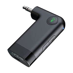 MERISHOPP® Wireless Bluetooth 5.0 Receiver 3.5mm Jack for Car Home ...