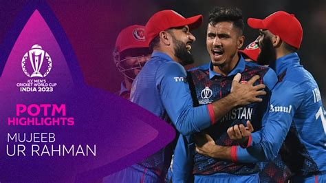 Mujeeb Ur Rahman's all-round show powers Afghanistan surge | POTM ...