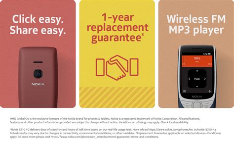 Nokia 8210 4G Volte keypad Phone with Dual SIM, Big Display, inbuilt ...