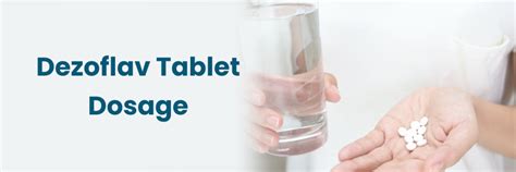 Dosis adecuada de comprimidos de Dezoflav