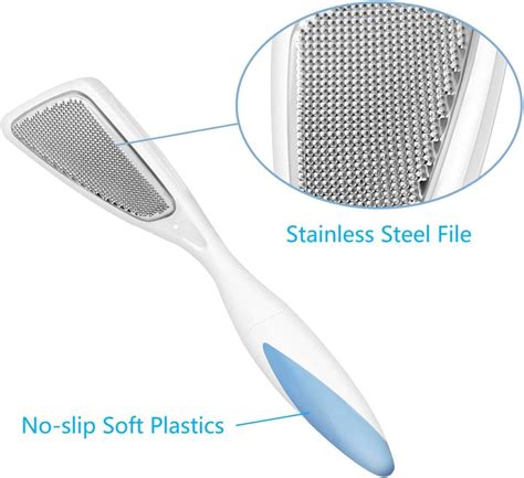 Buy INTALOK Footcare File Double-Sided Foot File with 2 Different Sizes ...