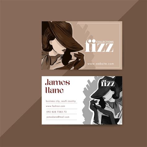 Business Card Design for Fashion 的图像结果