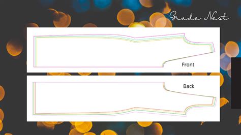 Image result for Jean Pattern Grading