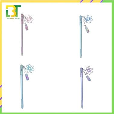 Promo LBT Pulpen Lucu Aesthetic Pena Gantungan Botol Bunga Fancy Alat ...