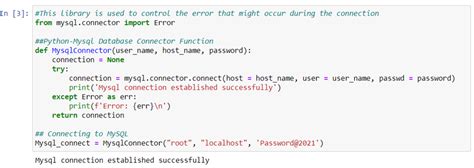 Use MySQL in Python 的图像结果