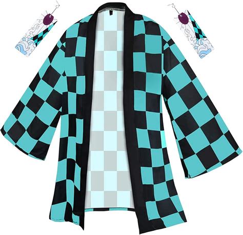 Buy Kamado Tanjiro Nezuko Cosplay Cloak Shinobu Zenitsu Costume Kimono ...