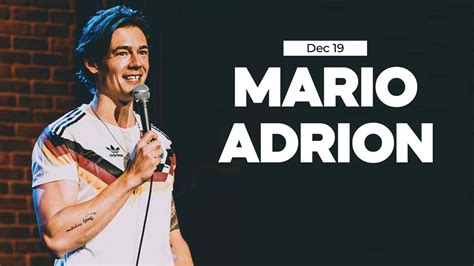 Mario Adrion, Springfield Comedy Club, 19 December 2025 | AllEvents