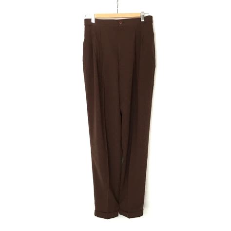 1980~1990s 【CONDOR】 Wool Gabardine Wide Slacks / コンドル ウールギャバジン ワイドスラックス ...