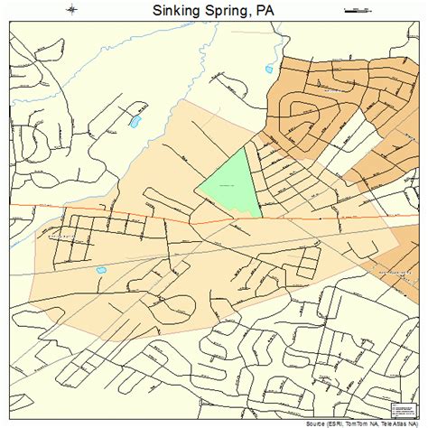 Image result for Sinking Spring Village Map
