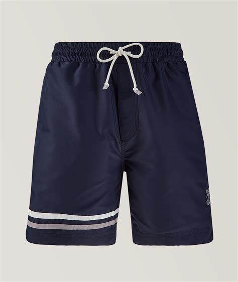 Brunello Cucinelli Navy Swim Suit | Swimwear | Harry Rosen
