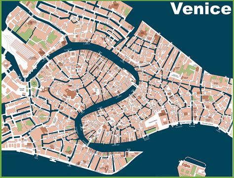 Venice Map - Discover the Charm of Venice, Italy