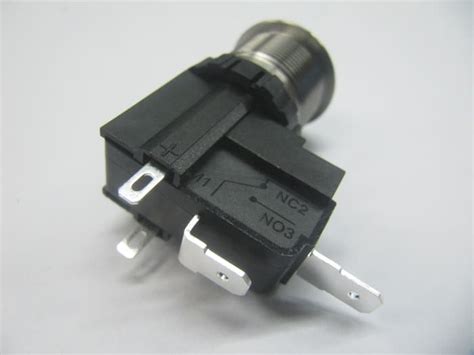 RS PRO | RS PRO Illuminated Push Button Switch, Momentary, Panel Mount ...