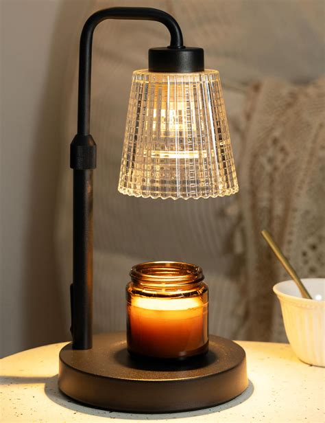 Candle Warmer Lamp, Adjustable Height Candle Warmer, Timer, Dimmable ...