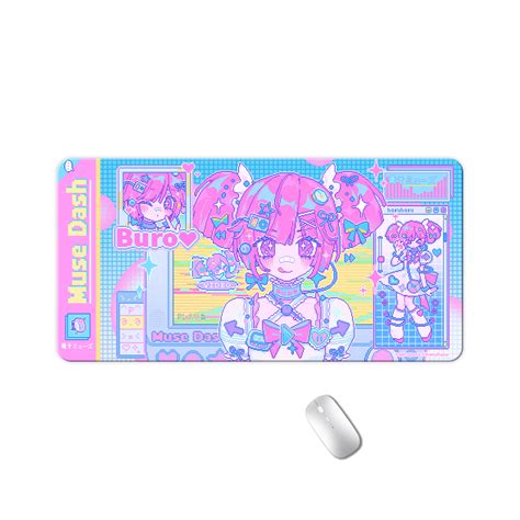 【Pre-Sale】Muse Dash | Electronic Muse | mouse pads – hasuhasugoods