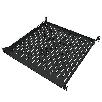 Amazon.in: Buy 1U Server Rack Shelf - 19" Rackmount Tray - 17.7" (450mm ...