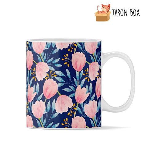 Comprar Taza amapolas color rosa - Taron Box