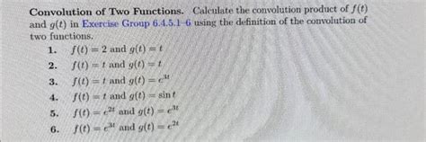 Image result for Convolution of Two Functions