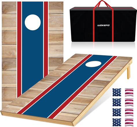 Amazon.com : Professional Cornhole Sets - No Bounce: 3ftx2ft Solid Wood ...