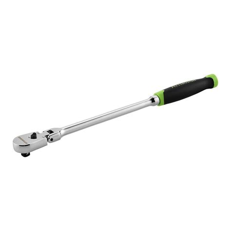 3/8 in. Drive Professional Flex Head Ratchet with Comfort Grip