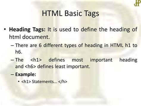 Image result for Sim0ple HTML Tags