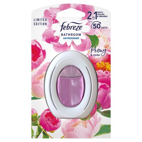 Febreze Bathroom, Continuous Air Freshener Fights Odours & Freshens ...