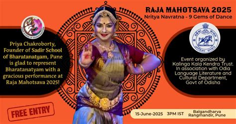 Bharatanatyam presentation by Priya Chakroborty @Nritya Navratna (Raja ...