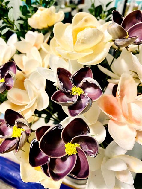 Single Stem Shell Flower Bouquet $60, 600 N. Howe Street, #E, Southport ...