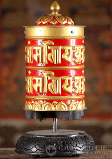 SOLD Tibetan Prayer Wheel with a Full Scroll of the Mantra "Om Mani ...