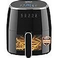 INALSA Air Fryer for Home|5.5 liter Capacity|Visible Window & Internal ...