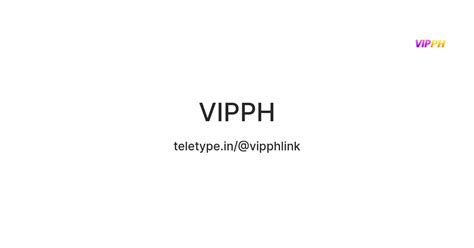 VIPPH — Teletype