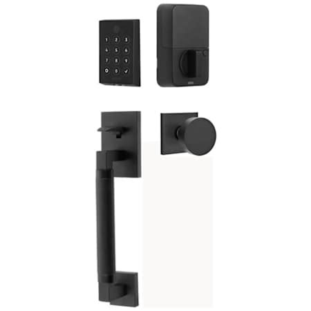 Emtek EMP21218ROUUS19 Empowered 2 Hercules Knurled Sectional Electronic ...