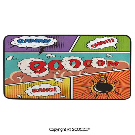 Rectangle Rugs for Bedside Fall Safety, Picnic, Art Project, Play Time ...