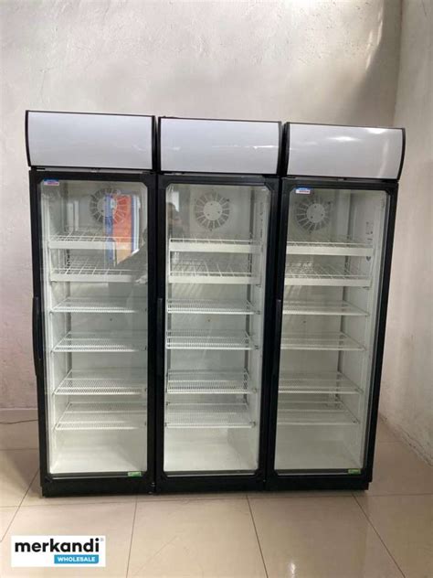 Glass Beverage Door Refrigerator Cabinet Frigoglass S76 - Poland, Used ...