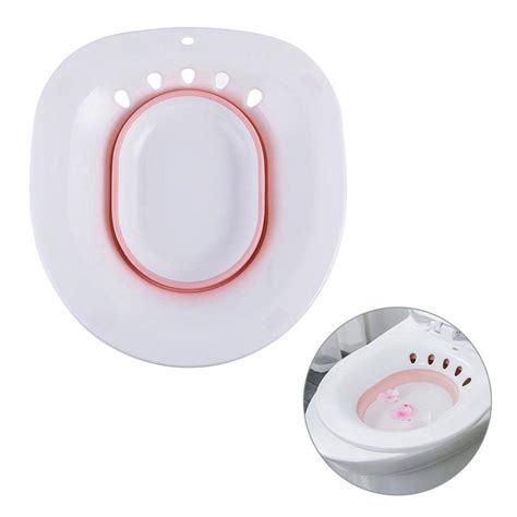 Buy Volwco Sitz Bath Tub Over The Toilet, Foldable Yoni Steam Seat ...