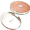 Prisha India Craft Steel Copper Dinner Thali Set Diameter 13", 1 Thali ...