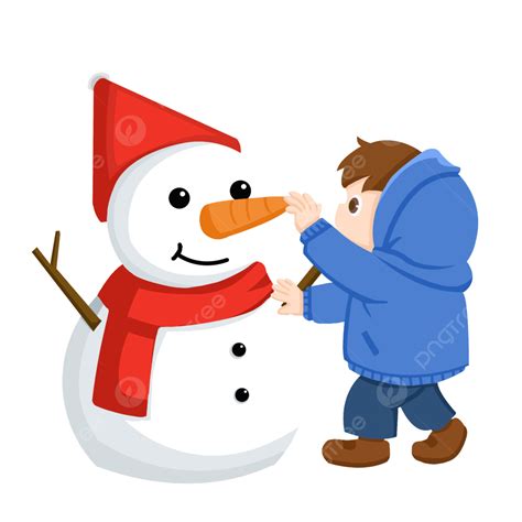 Making A Snowman Clip Art
