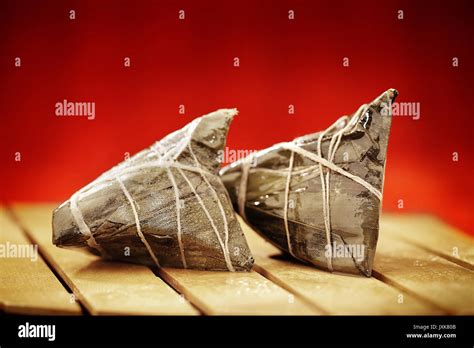 Traditional Chinese rice-pudding Stock Photo - Alamy