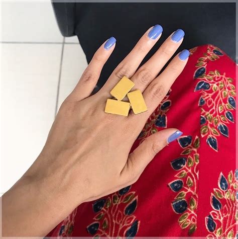 Get Gold-Plated Geometric Adjustable Ring at ₹ 1200 | LBB Shop