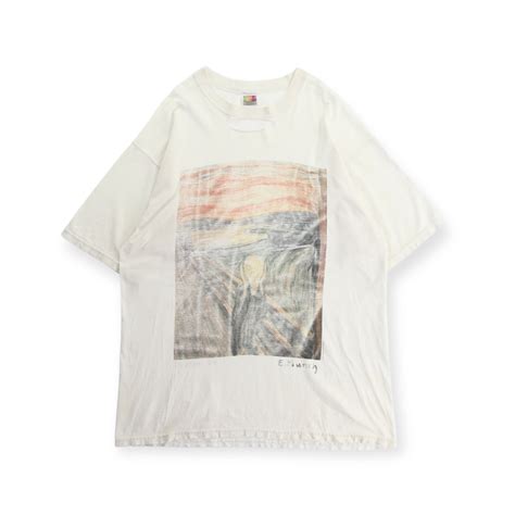 【COU】1990s vintage Edvard Munch "The Scream" print T-shirt made in USA ...